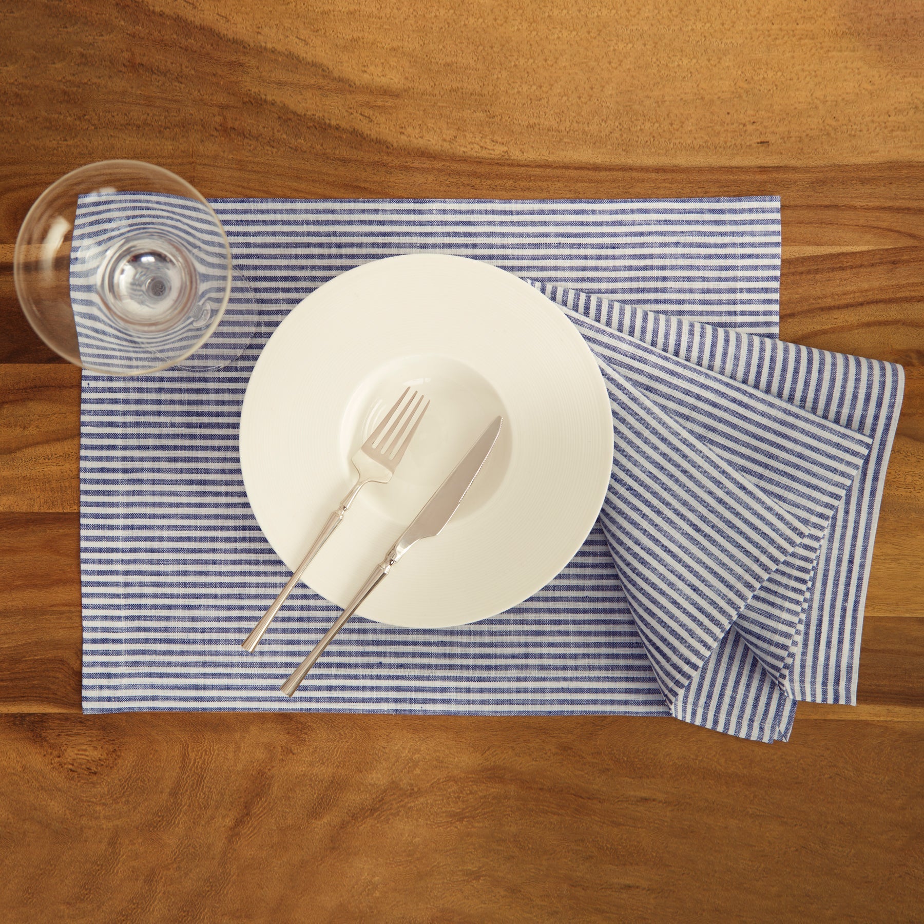 Narrow Stripe Napkins, Set of 4