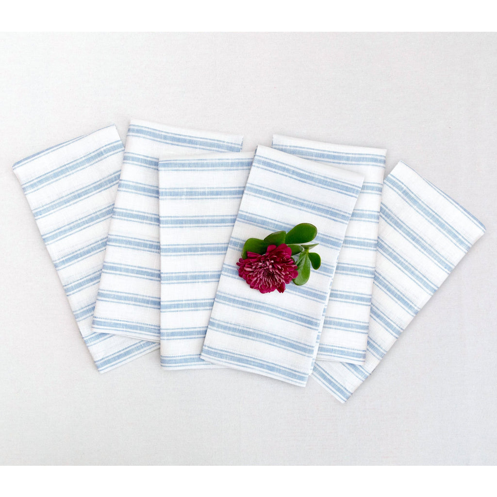 Capri Ticking Stripe Napkins