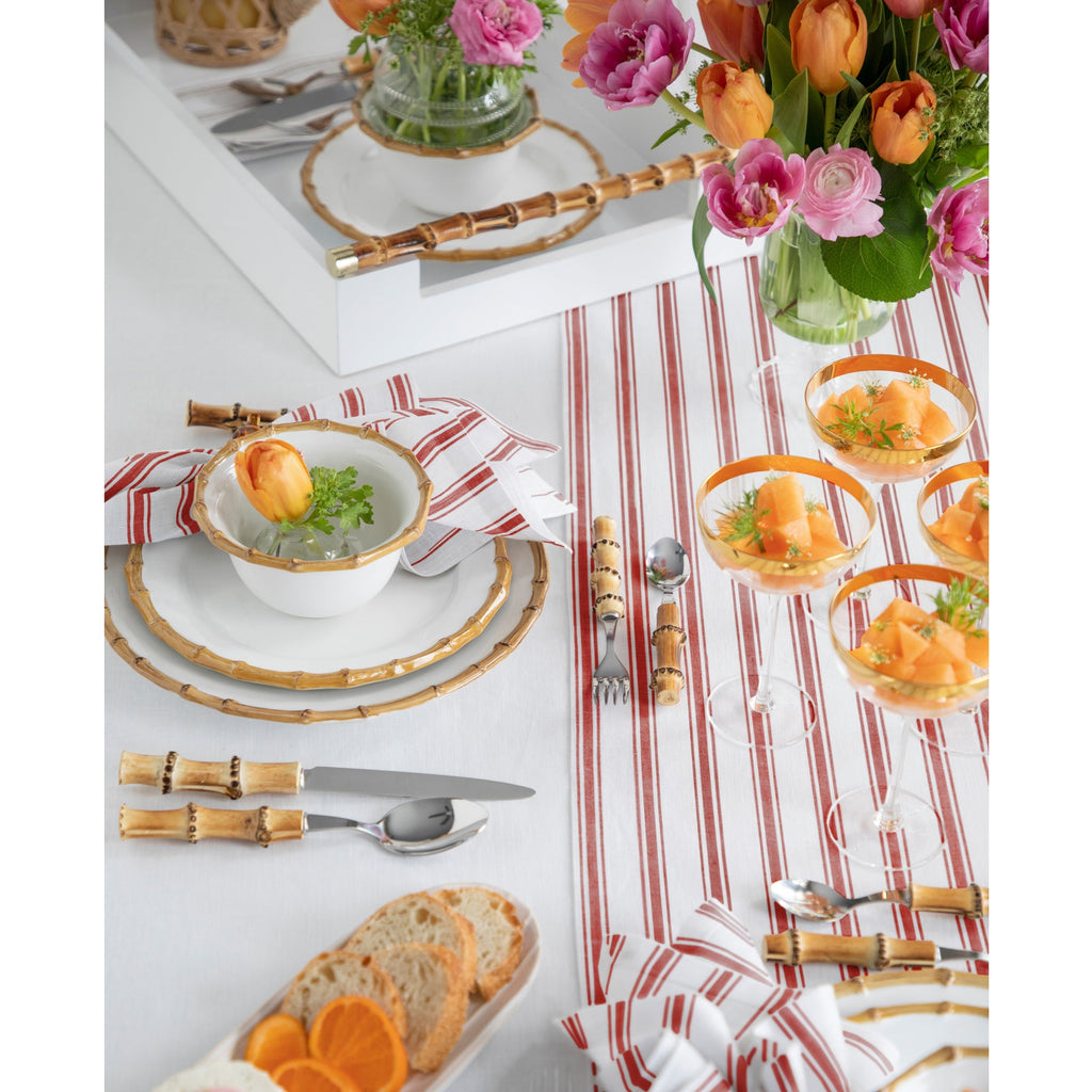 Capri Ticking Stripe Tablecloth