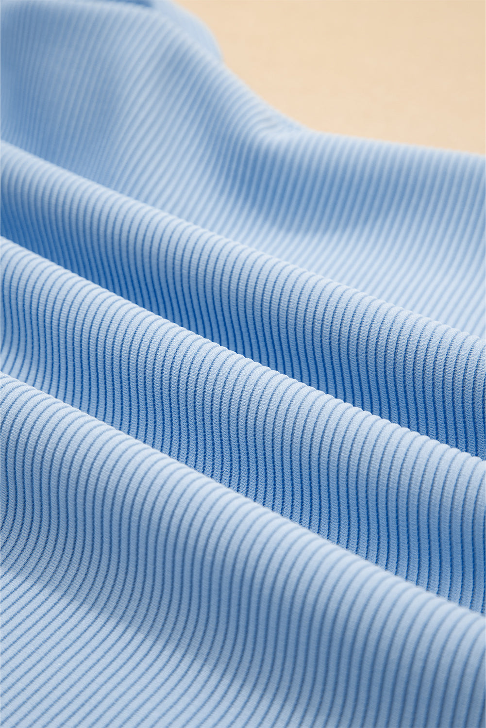 Textured Ruffle Half Zip Top and Pants Set