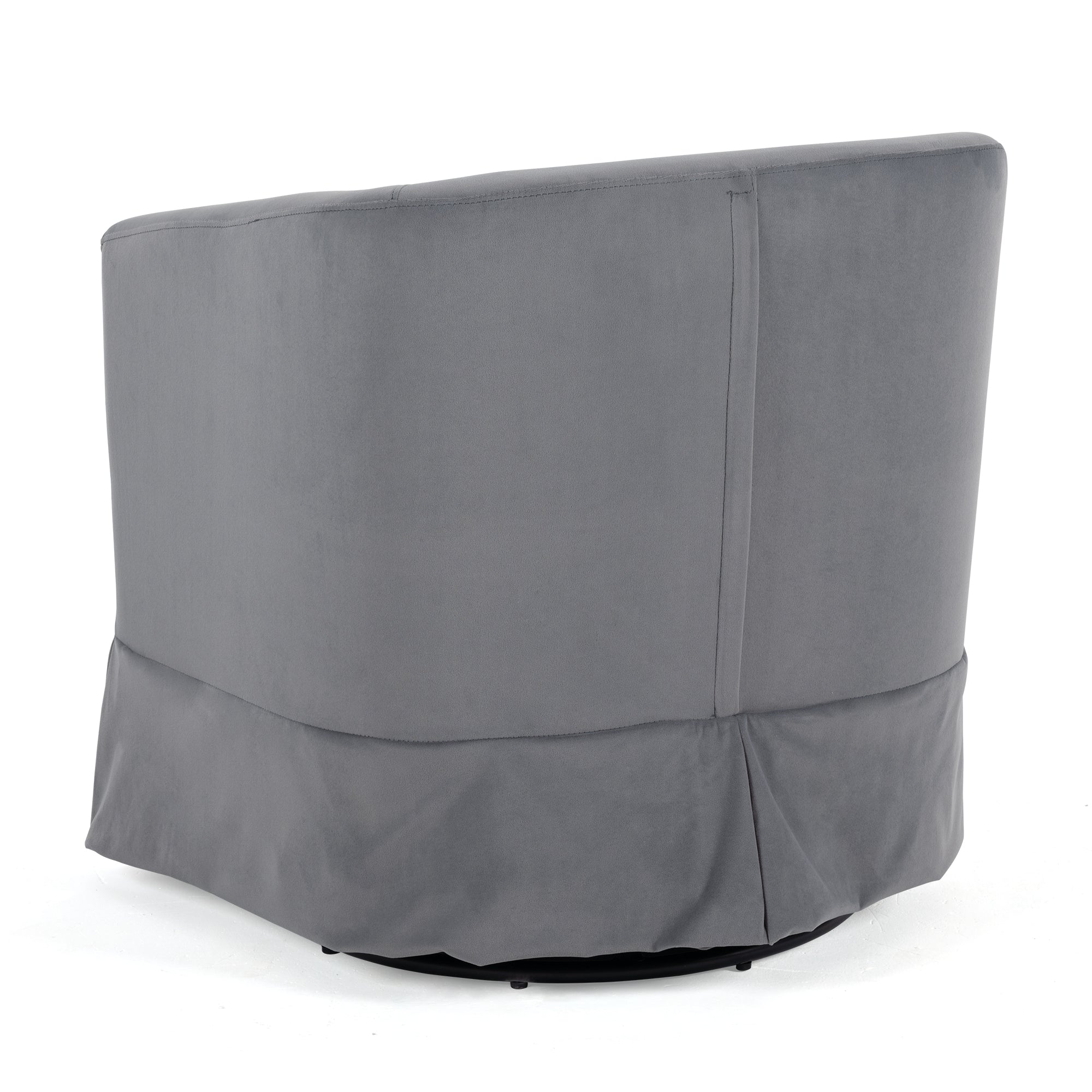27.36" Wide Swivel Chair Gray