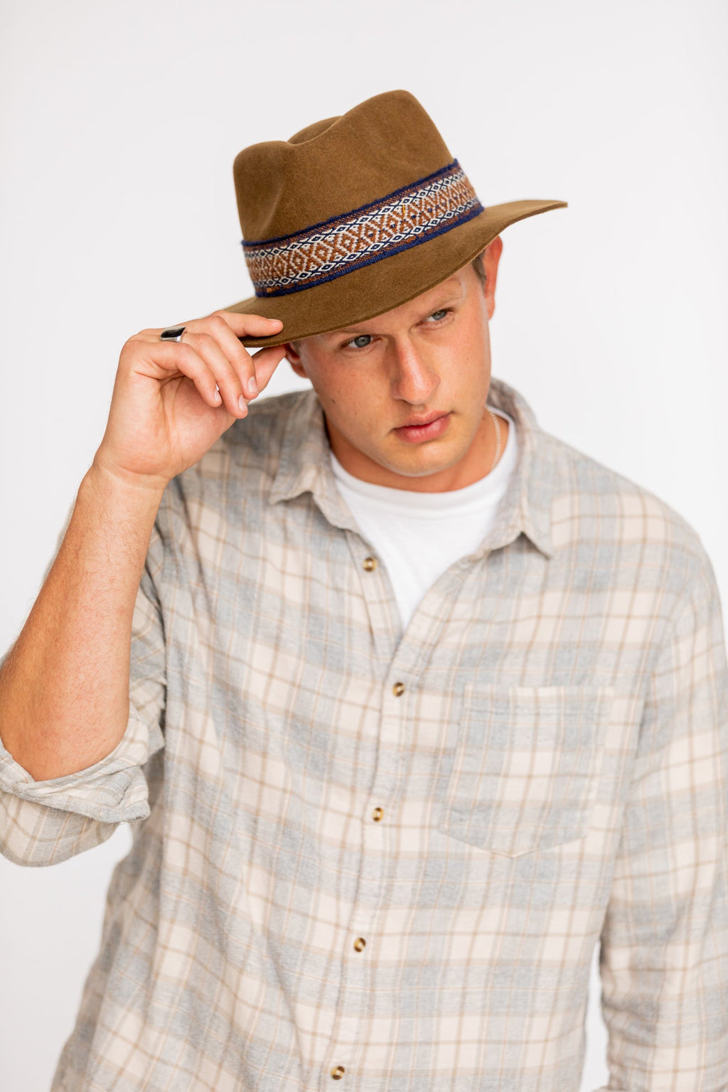 Chestnut Fedora Hat