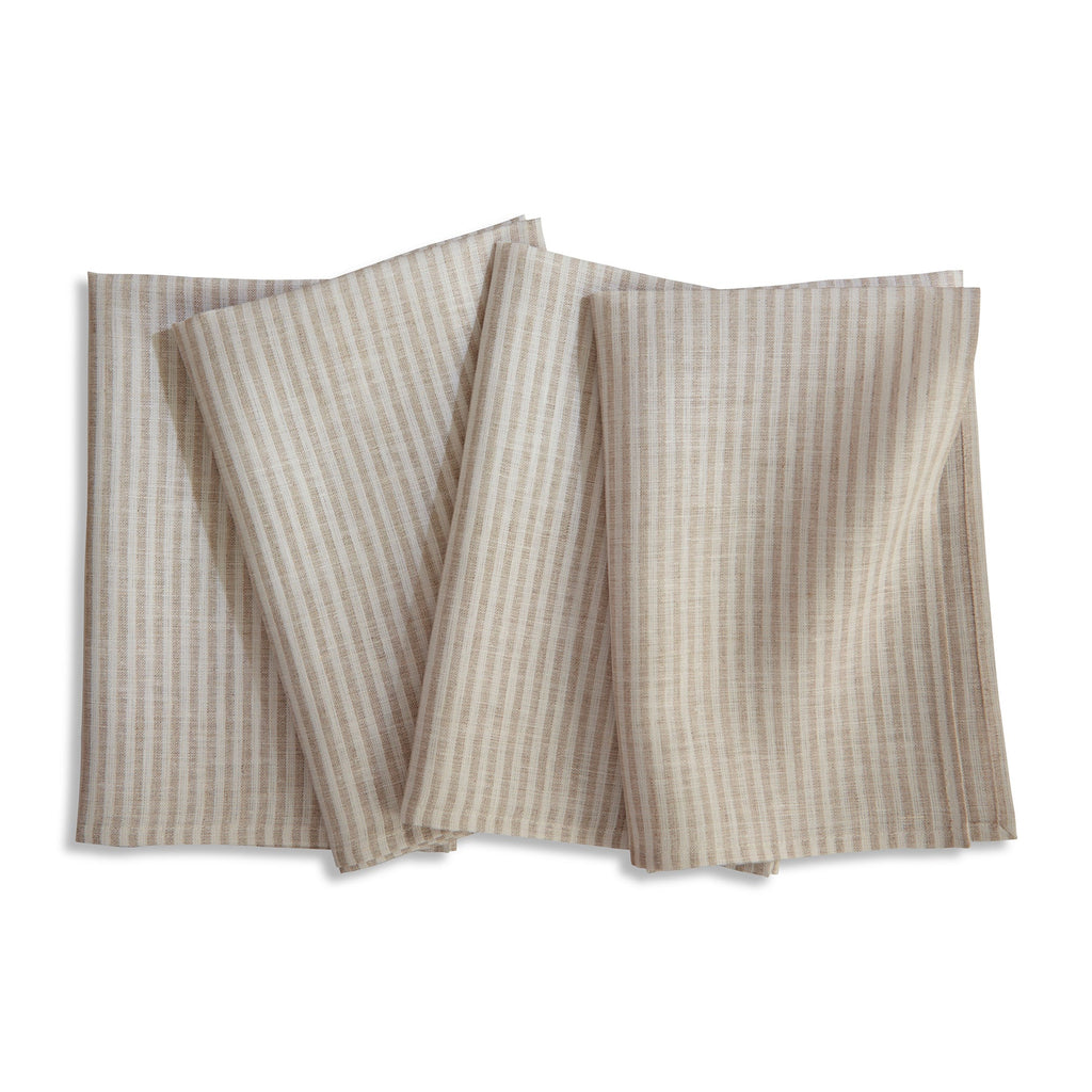 Narrow Stripe Napkins, Set of 4