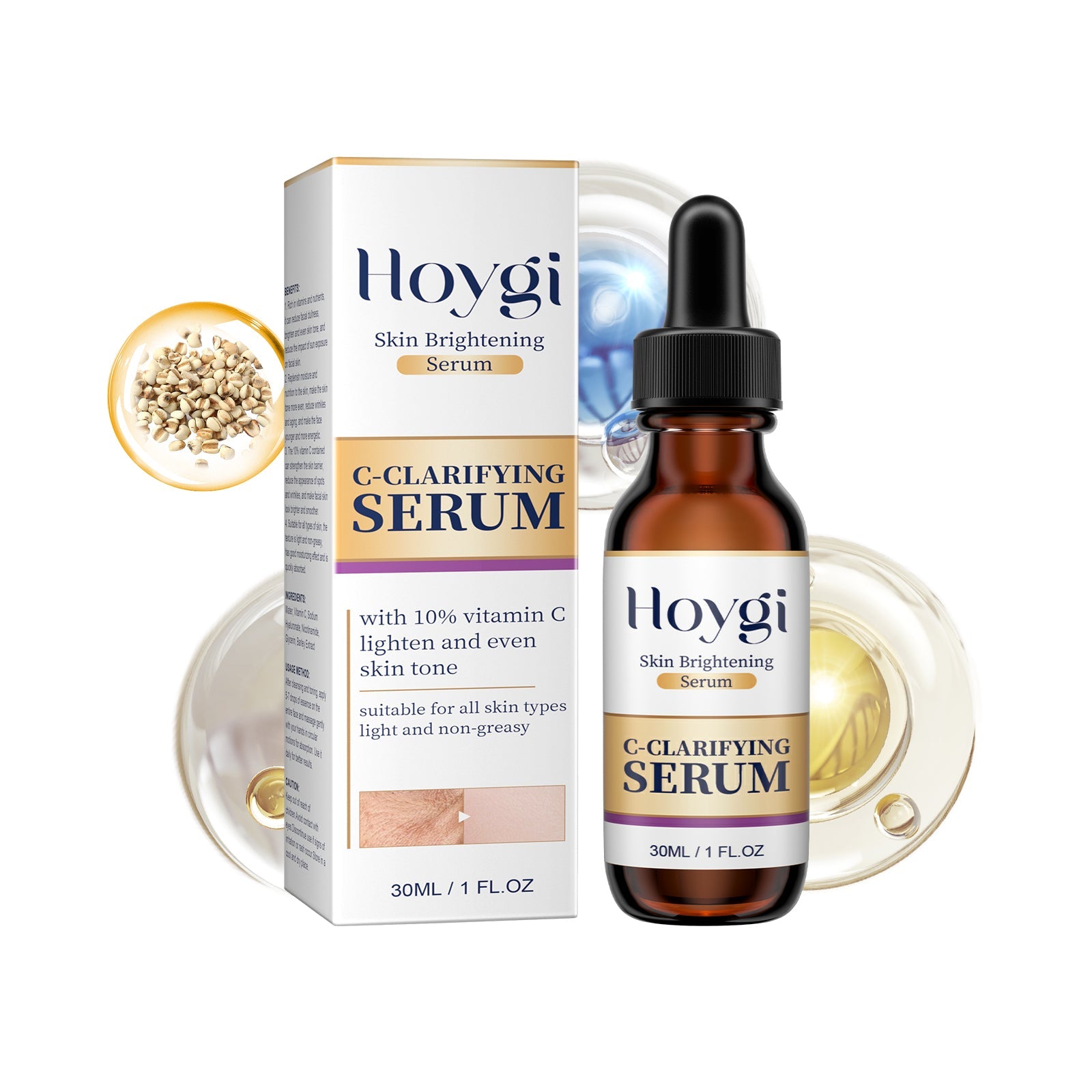 Skin Brightening Serum, Moisturizing And Lightening Spot Melanin Repair Dark And Whitening Skin Essence