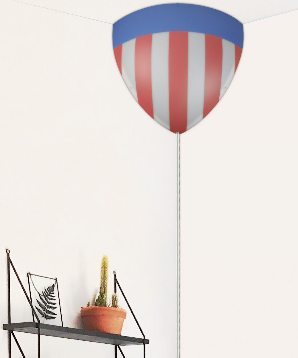 16"W Beacon Triangle Corner Light Plug-In Cord USA Design by Home Concept
