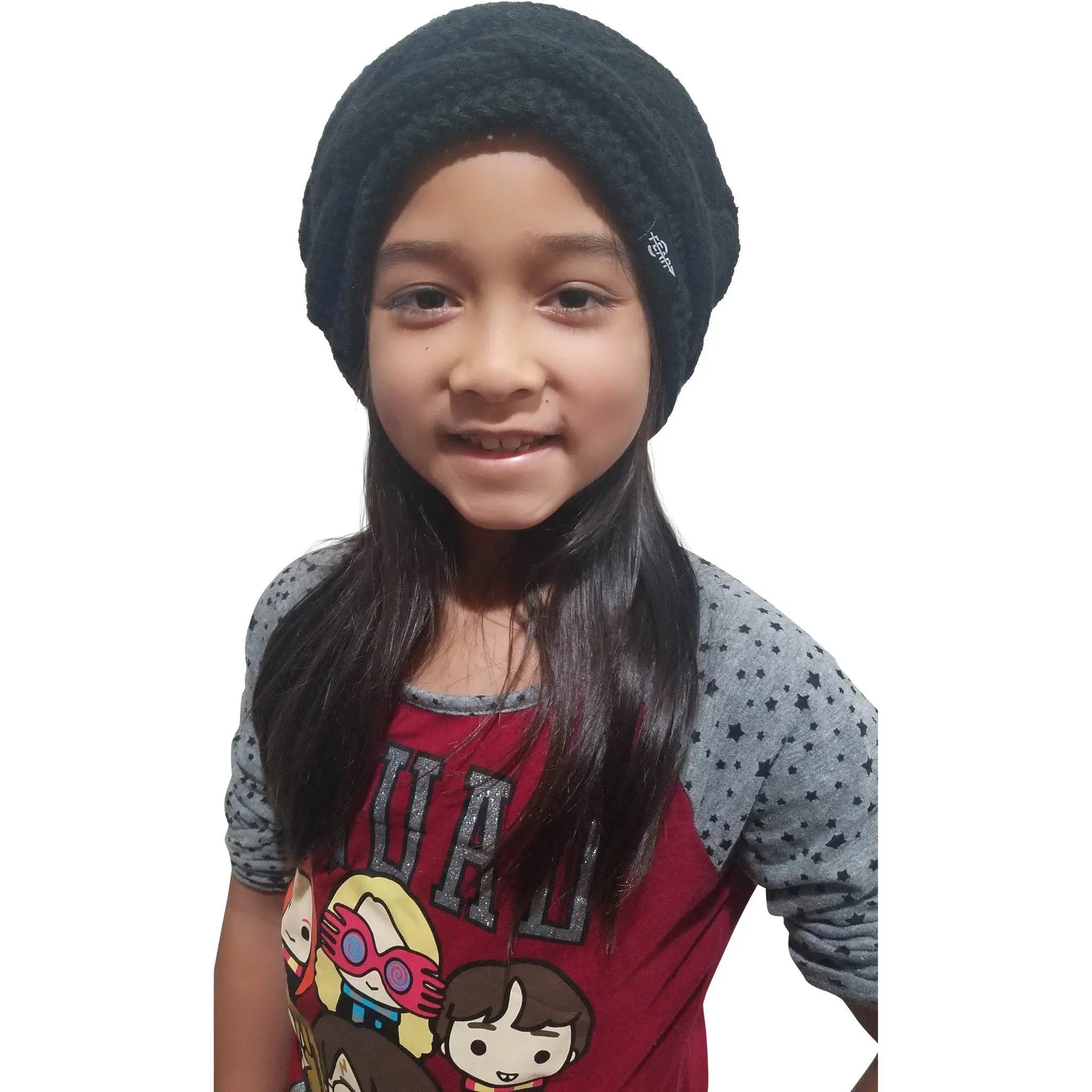 Warmest Fleece Lined Slouch Baggy Women Beanie Hat