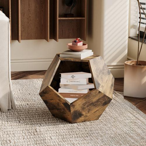 25.98'' Modern Pet Furniture Cat Carrier, Sofa Side Table, Planter MDF Multifunctional Furniture, Burmese Sumac