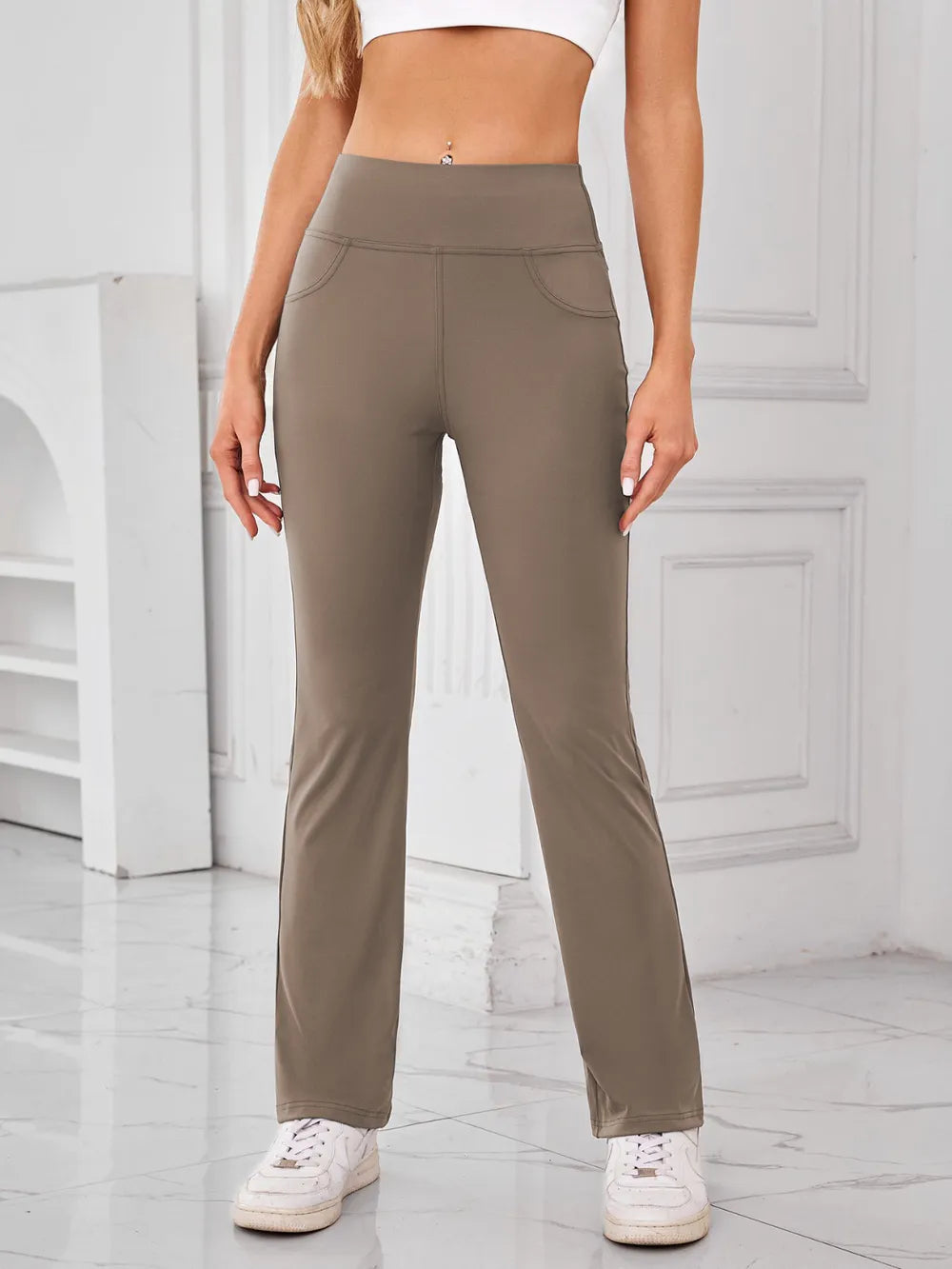 JupiterGear High-Waisted Pants with Pockets