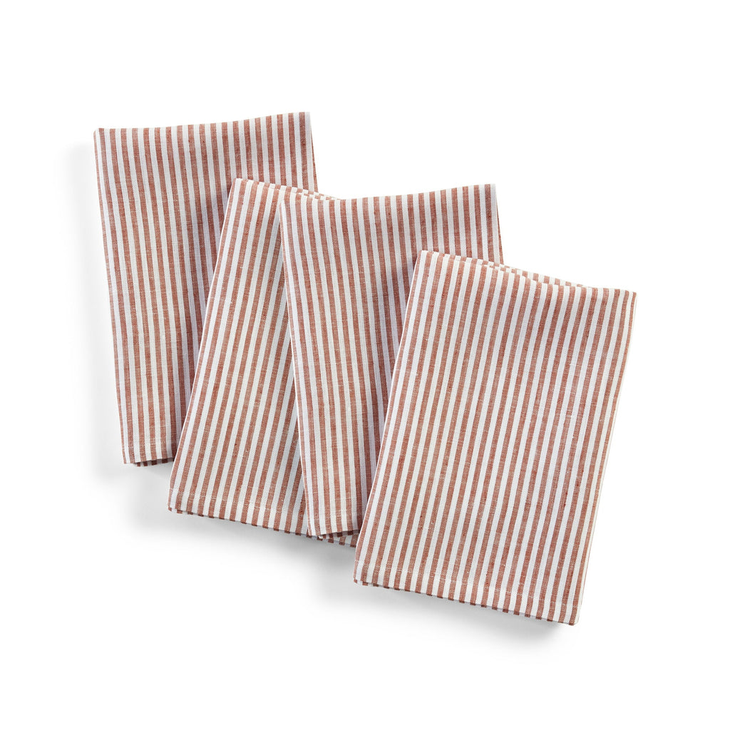 Narrow Stripe Napkins, Set of 4