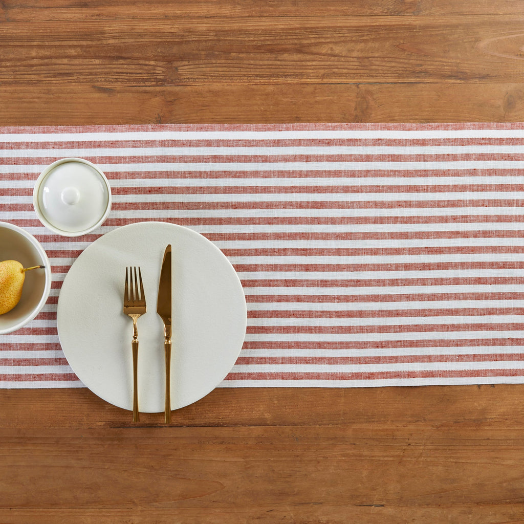 Amalfi Stripe Table Runner
