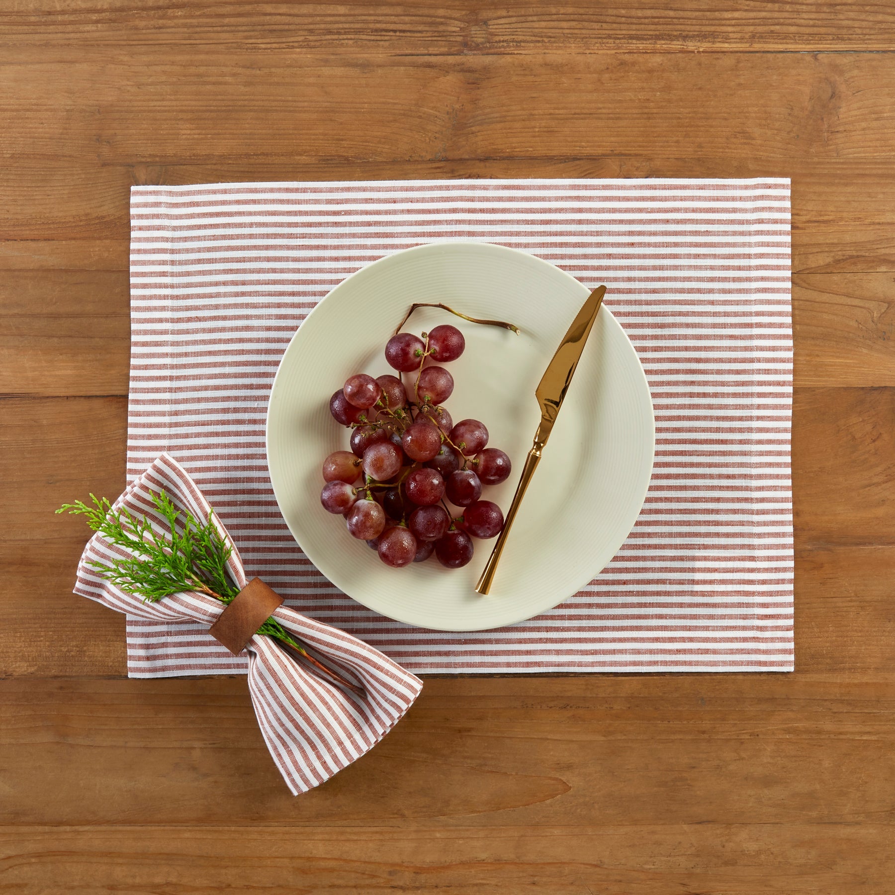 Narrow Stripe Napkins, Set of 4