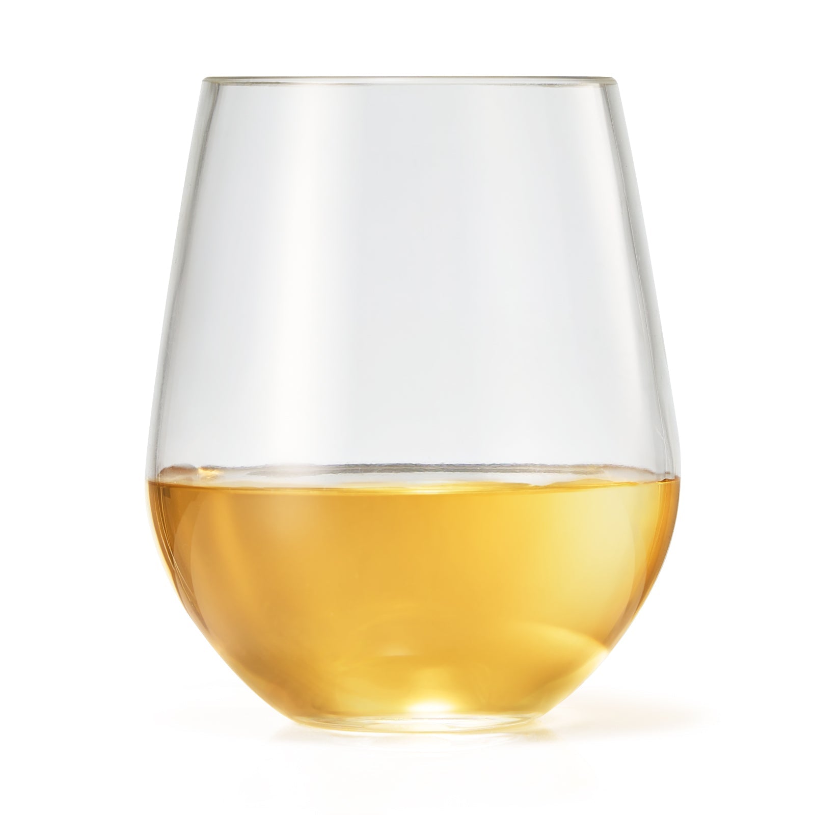 Barcelona Acrylic Stemless Wine Glassware, Set of 6