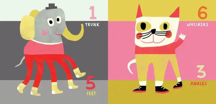 1 Smile, 10 Toes Counting Vocabulary Book