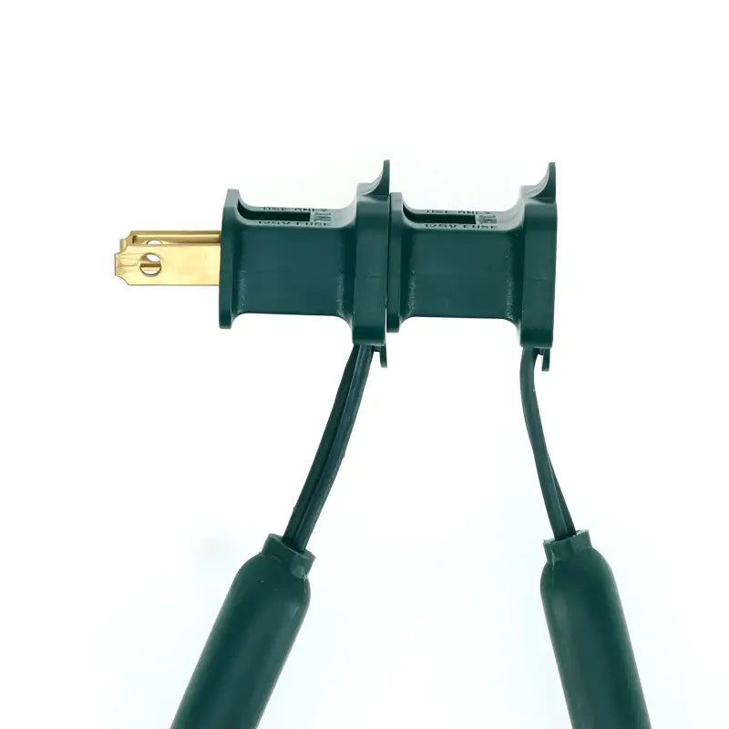 100 5mm Multicolor LED Christmas Lights, 4" Spacing