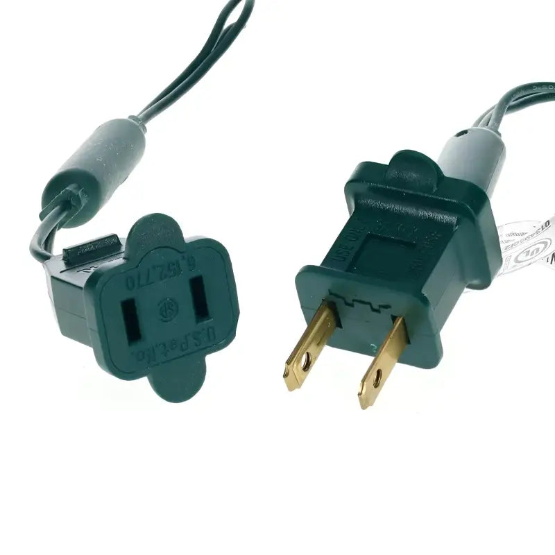 100 5mm Multicolor LED Christmas Lights, 4" Spacing