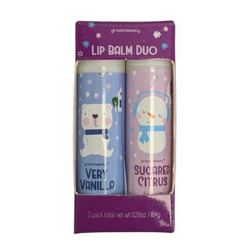 GROOVI Lip Balm Duo
