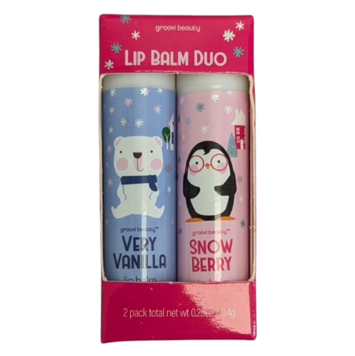 GROOVI Lip Balm Duo