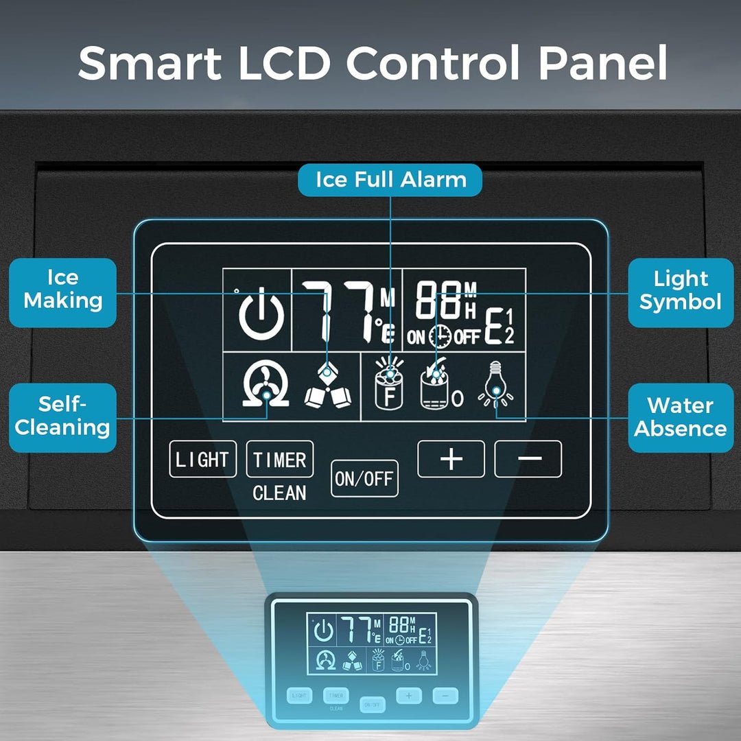 100LBS/200LBS/265LBS  Freestanding Commercial Ice Maker Z5845A