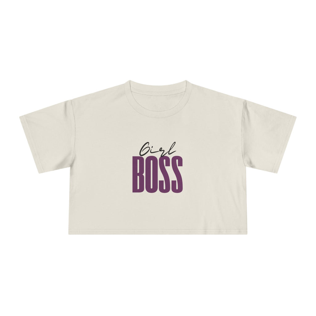 Girl Boss Crop Women's T-shirt for Women