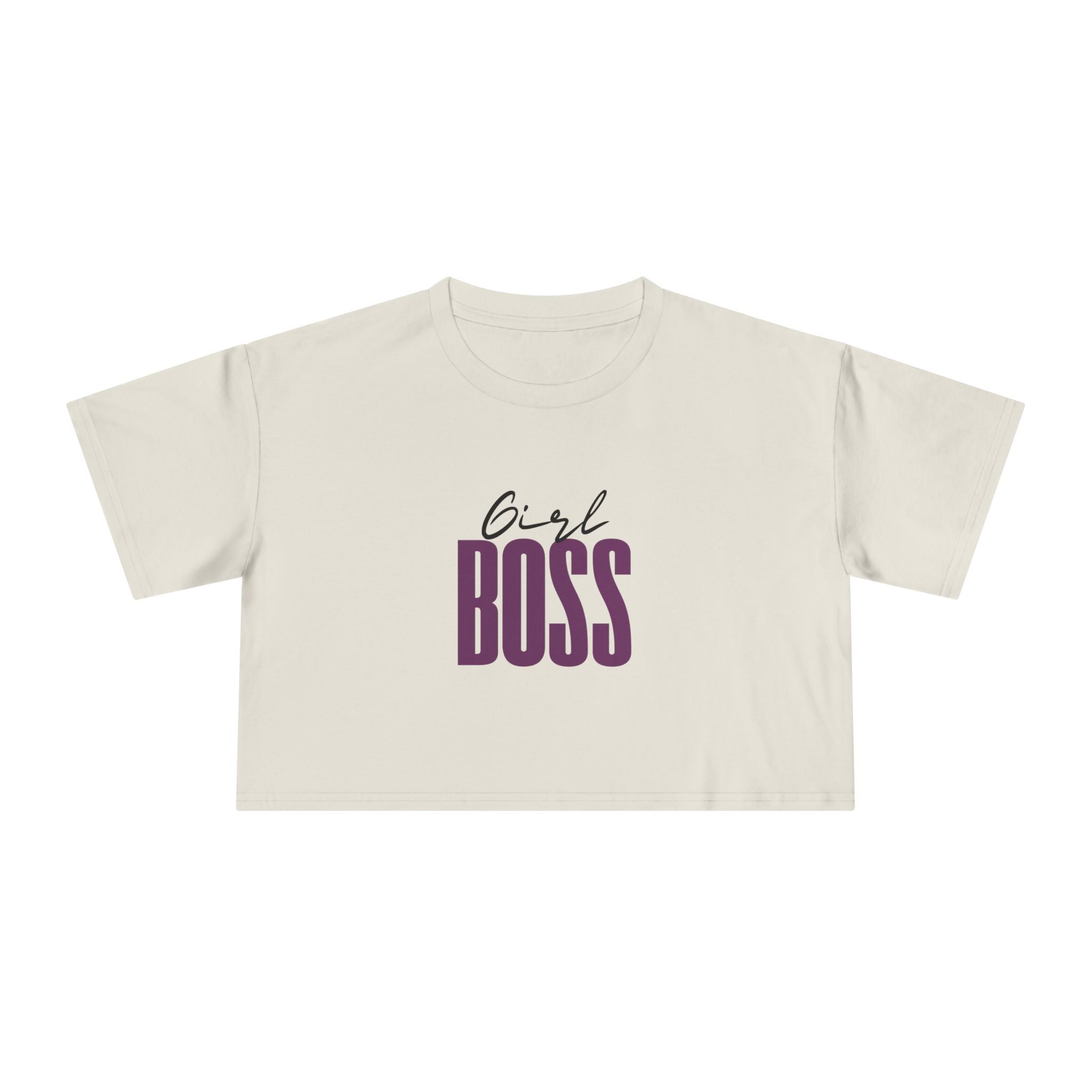 Girl Boss Crop Women's T-shirt for Women