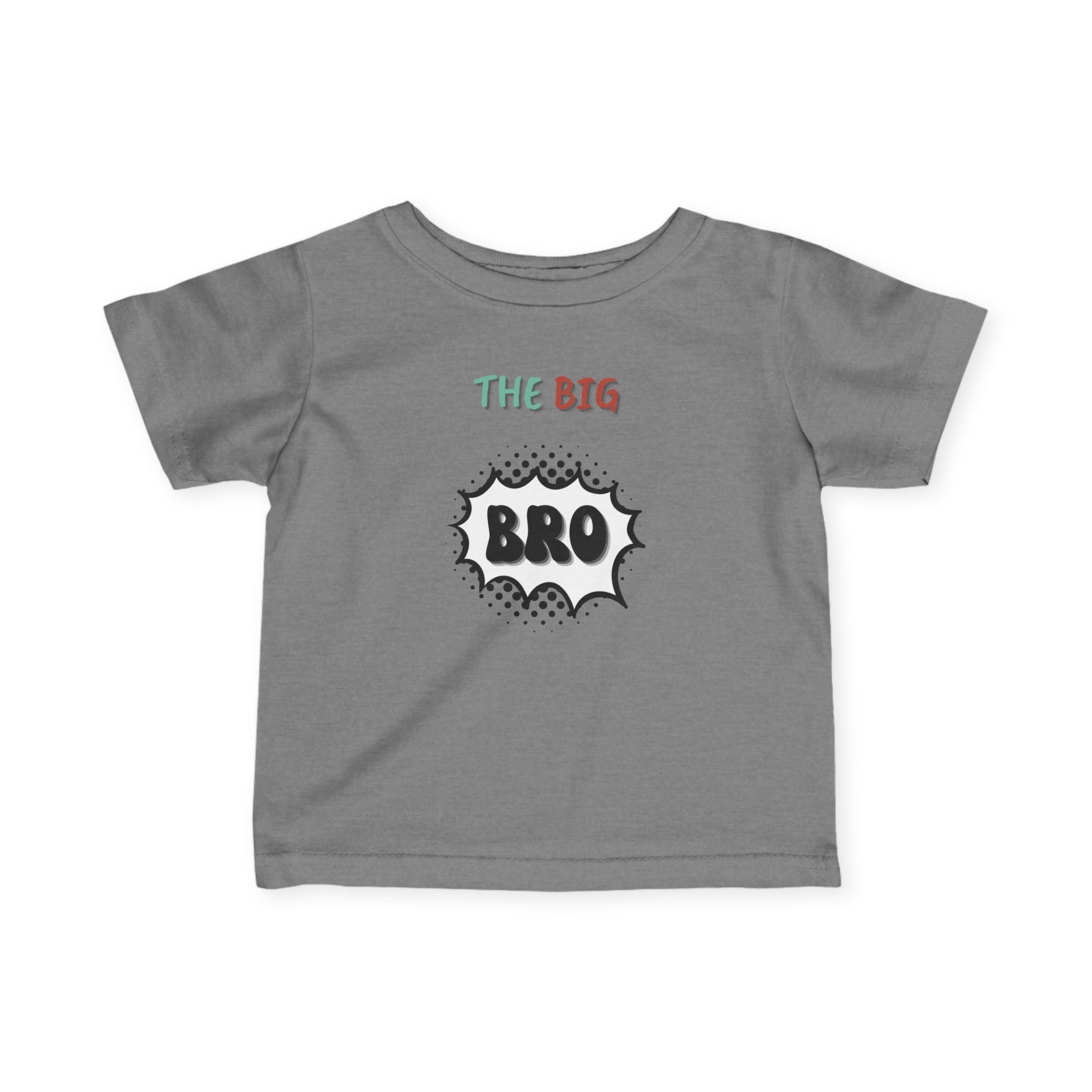 Big Brother Infant Tee, Cute Baby Shirt, Sibling Announcement Gift, Baby Shower Outfit, Toddler Tee for New Brothers