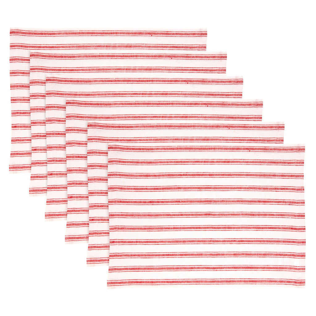 Capri Ticking Stripe Placemats