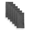 Charcoal Grey / 20 x 20 Inch / Set of 6