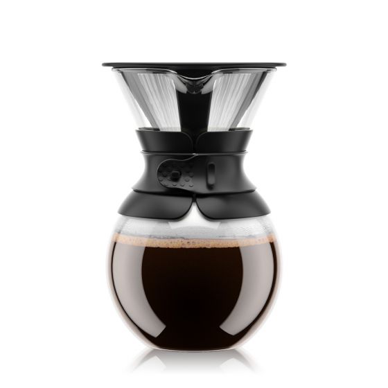 Bodum Pour Over Coffee Maker with Permanent Filter, 1.0 l, 34 oz