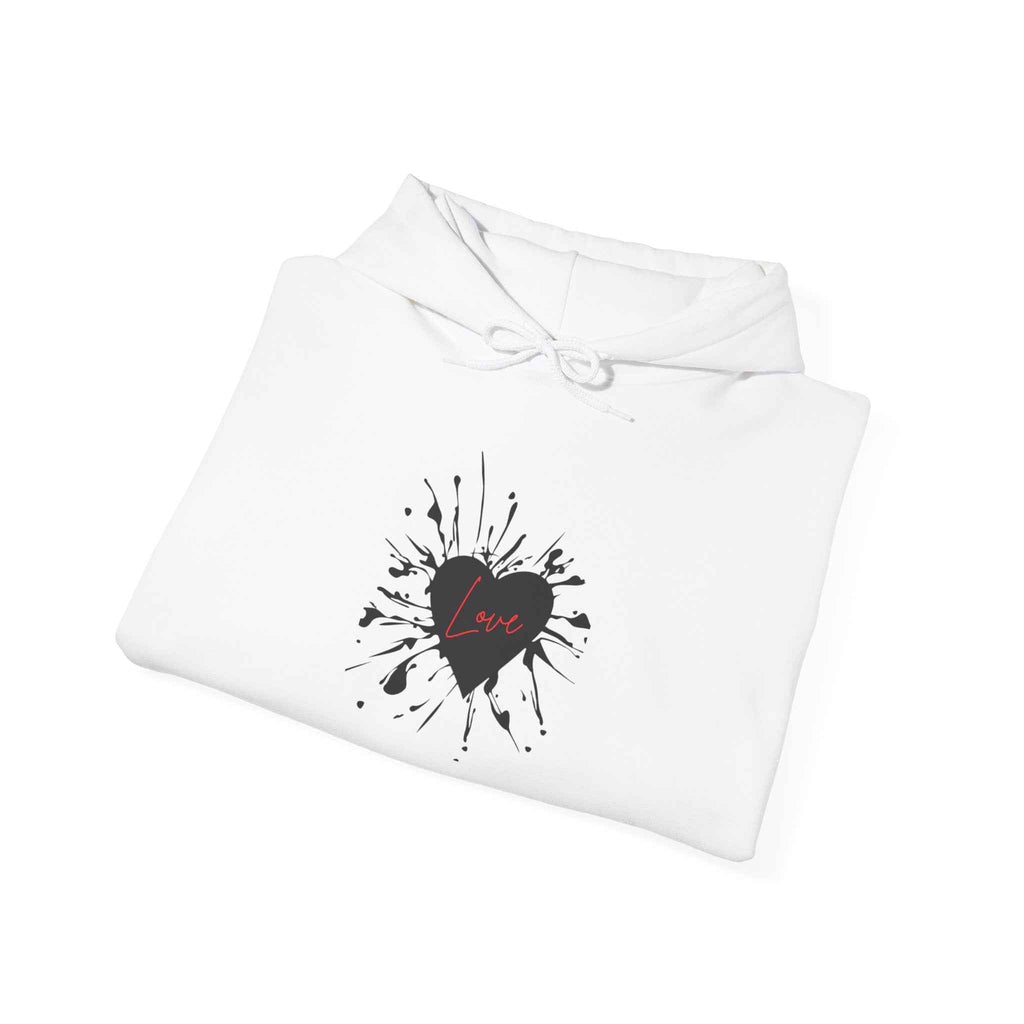 Love Hurts Adult Sweatshirt - Hooded Women's Top