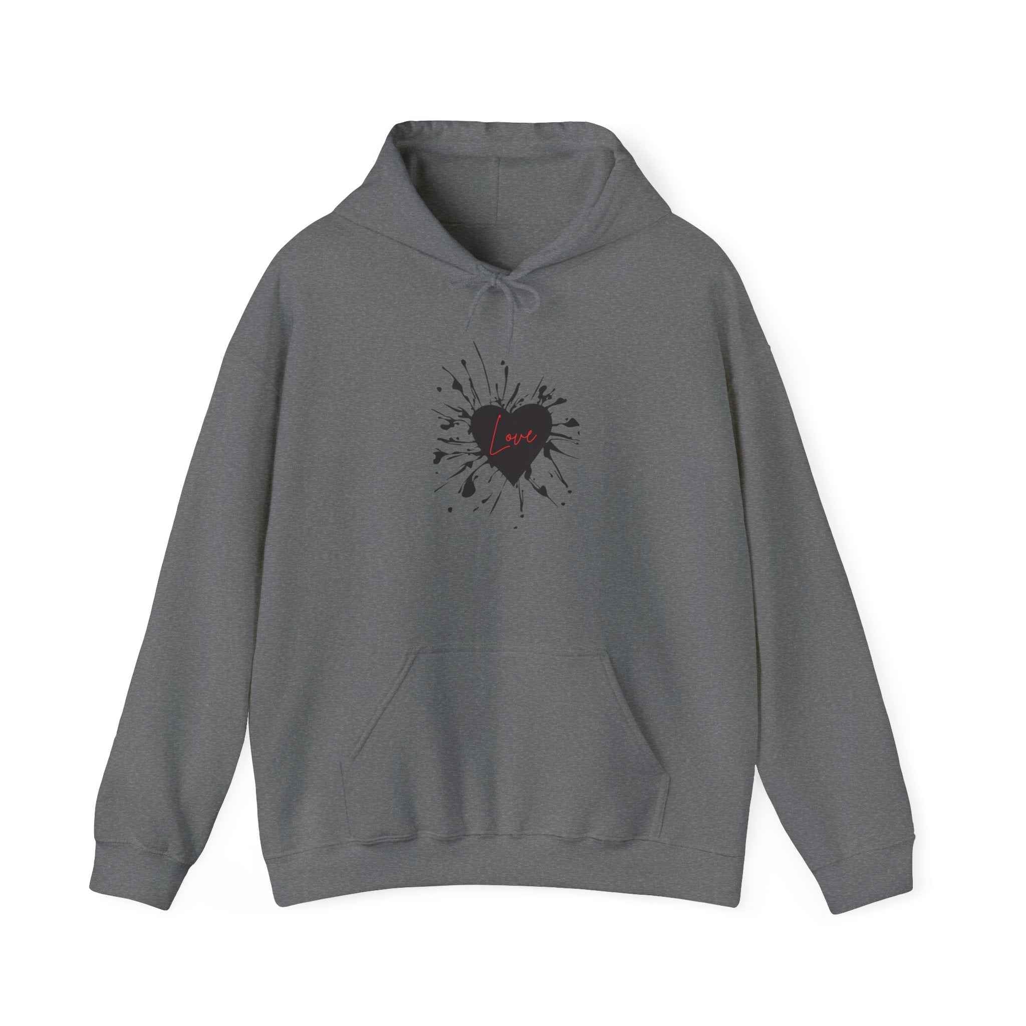 Love Hurts Adult Sweatshirt - Hooded Women's Top