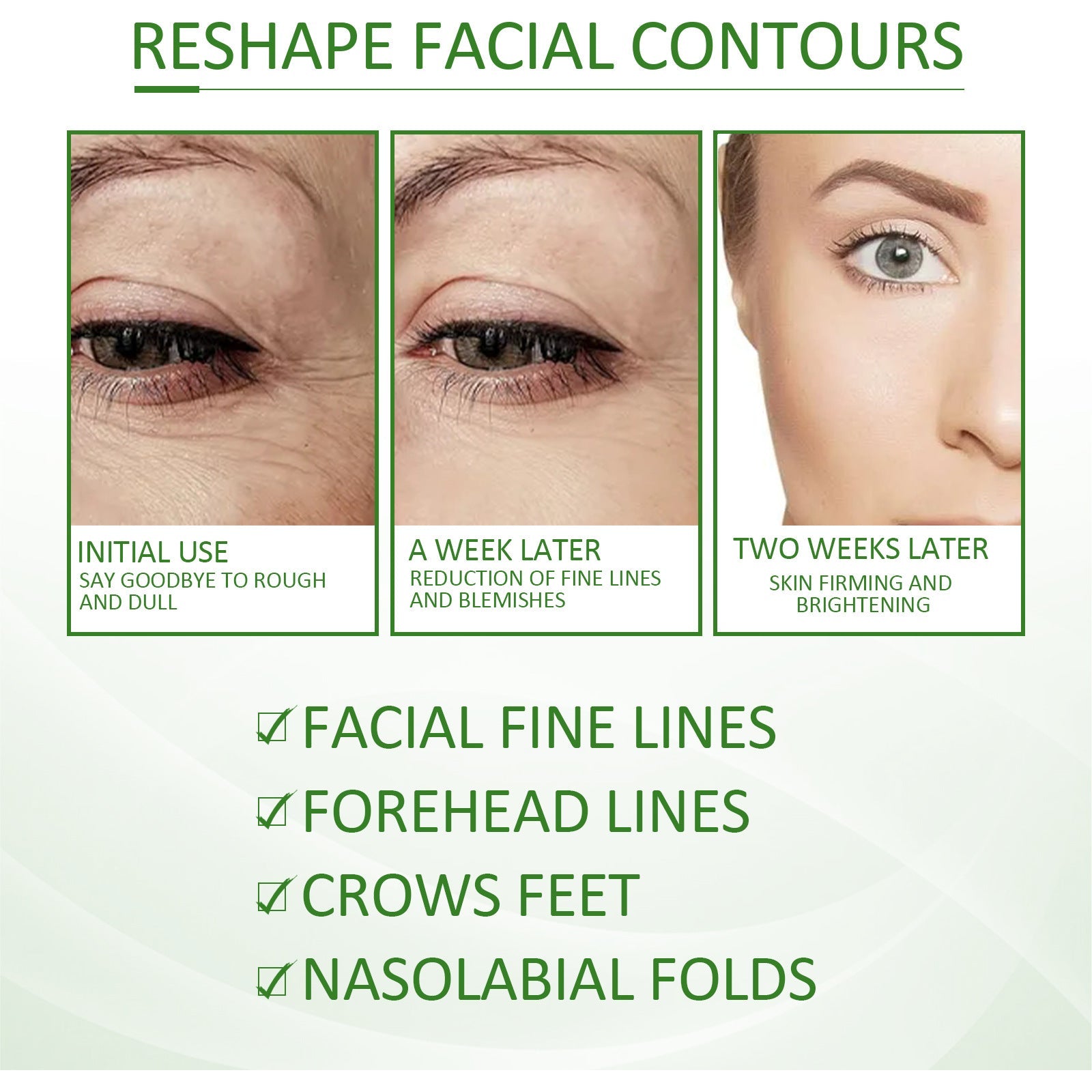 Organic Chlorophyll Superior Essence, Moist Tyra Facial Skin Firming Fade Out Fine Lines Filling Moist Skin