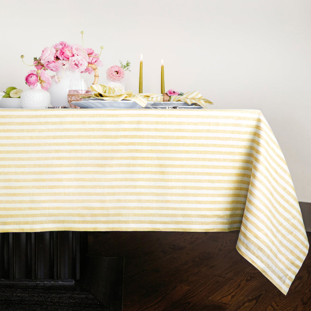 Amalfi Stripe Tablecloth