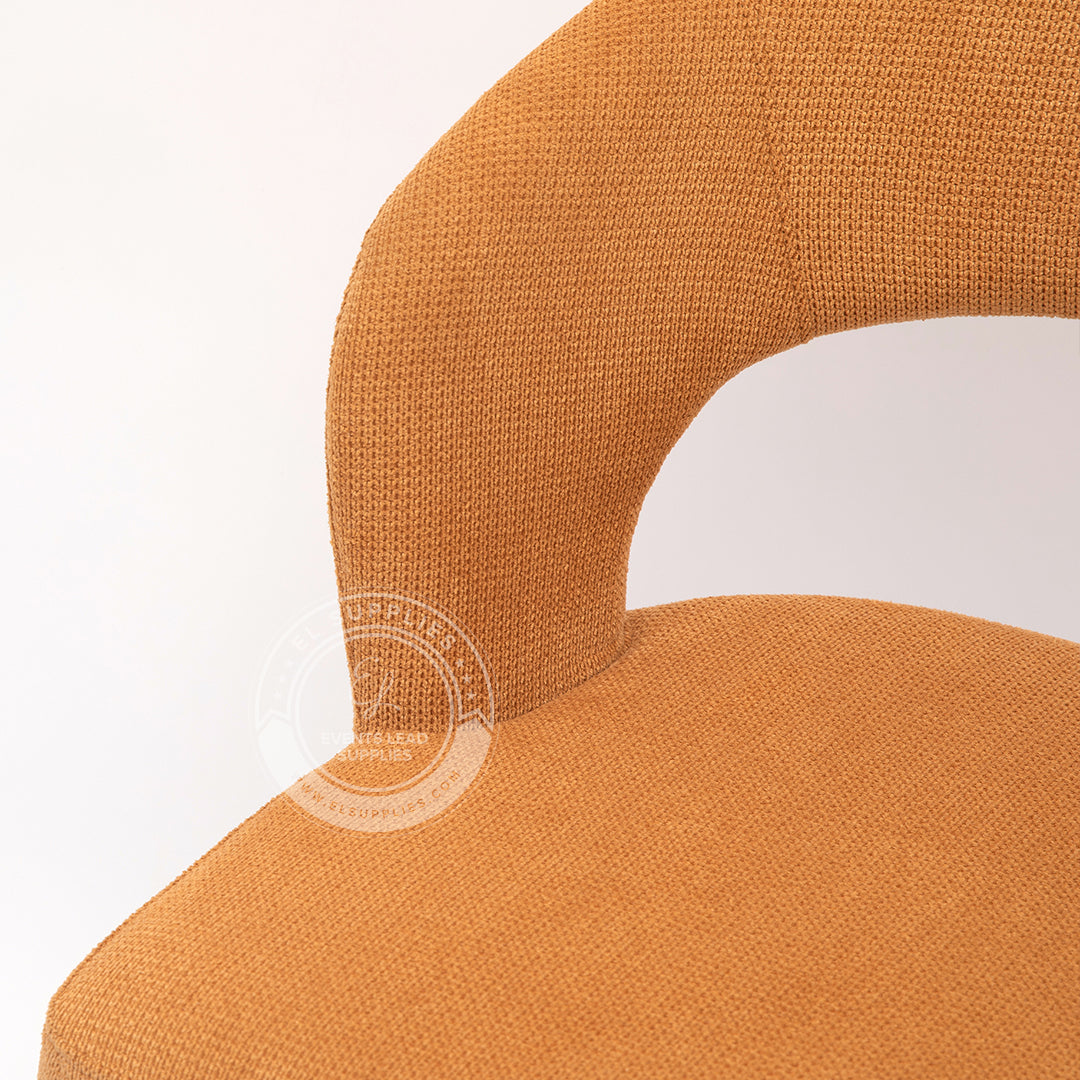 HADEEL Honey Gold Accent Chair