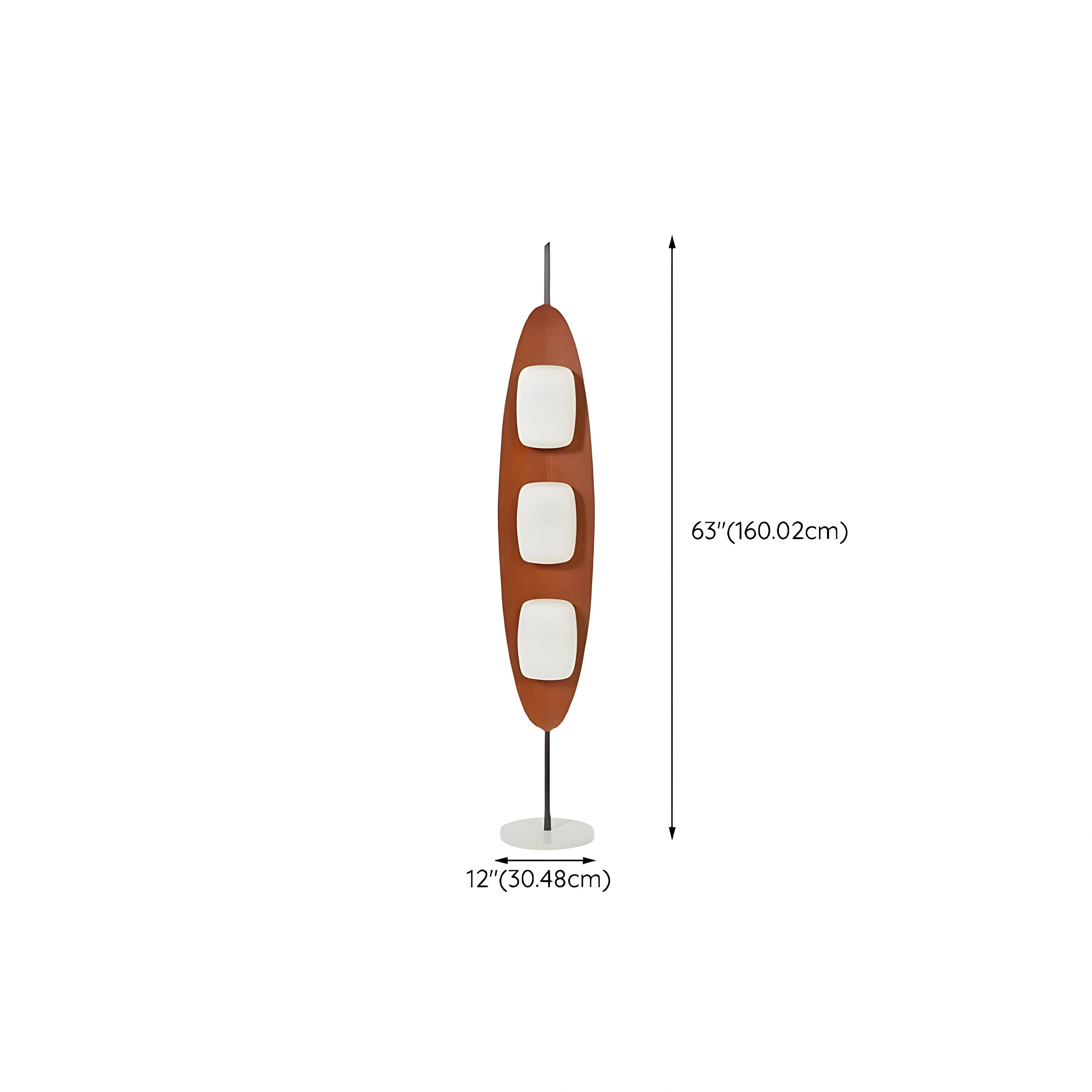 Totem Surfboard Floor Lamp