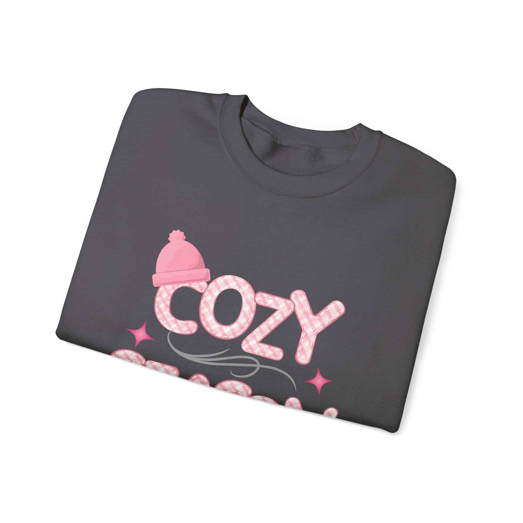 Pink Cozy Adult Sweatshirt - Comfortable Crewneck Women's Top