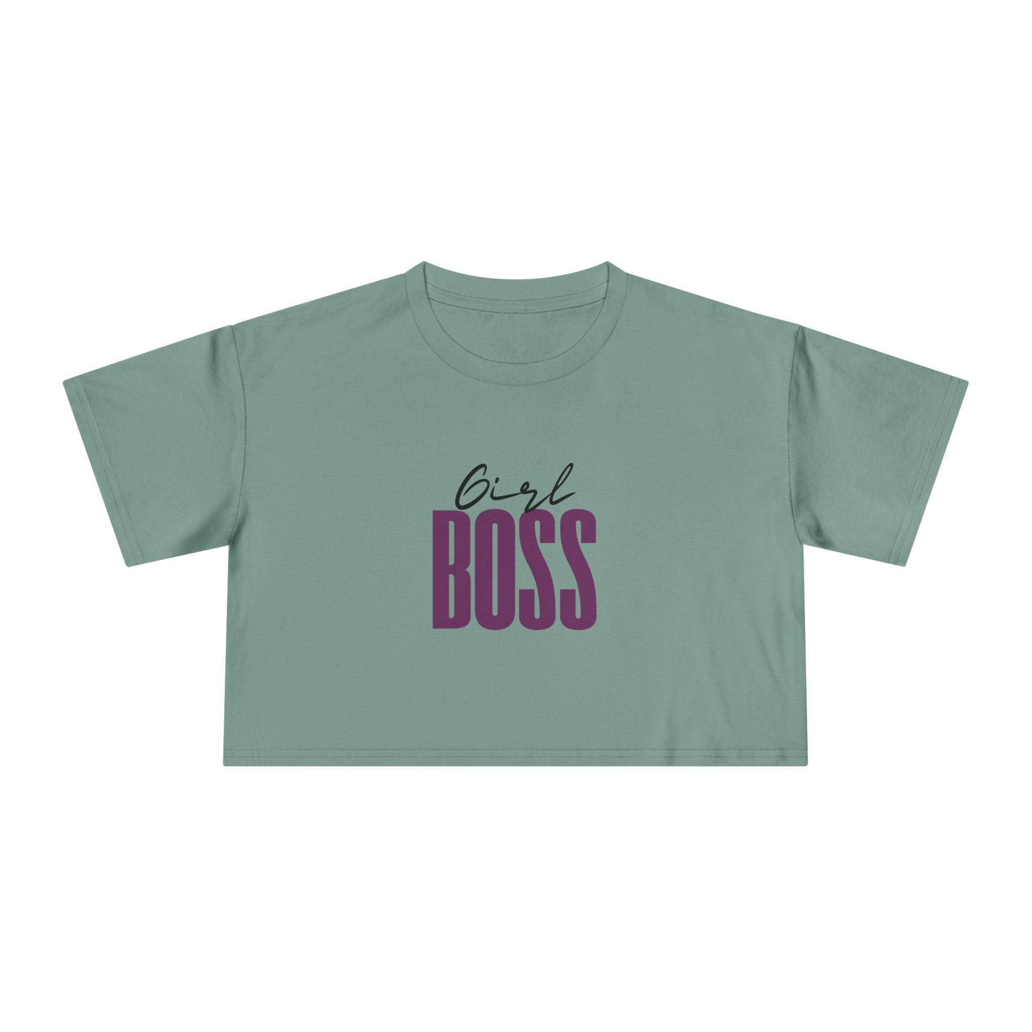Girl Boss Crop Women's T-shirt for Women