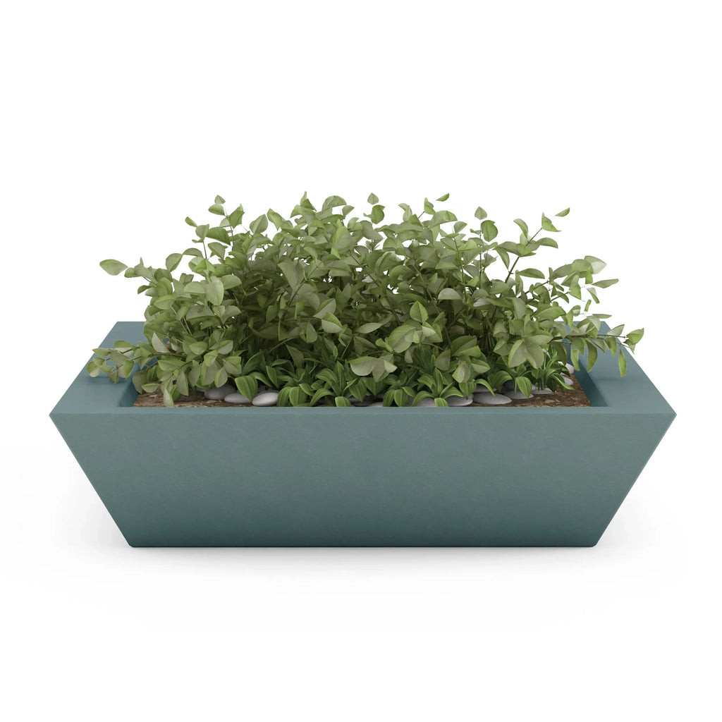 Newport Large Outdoor Shallow Planter
