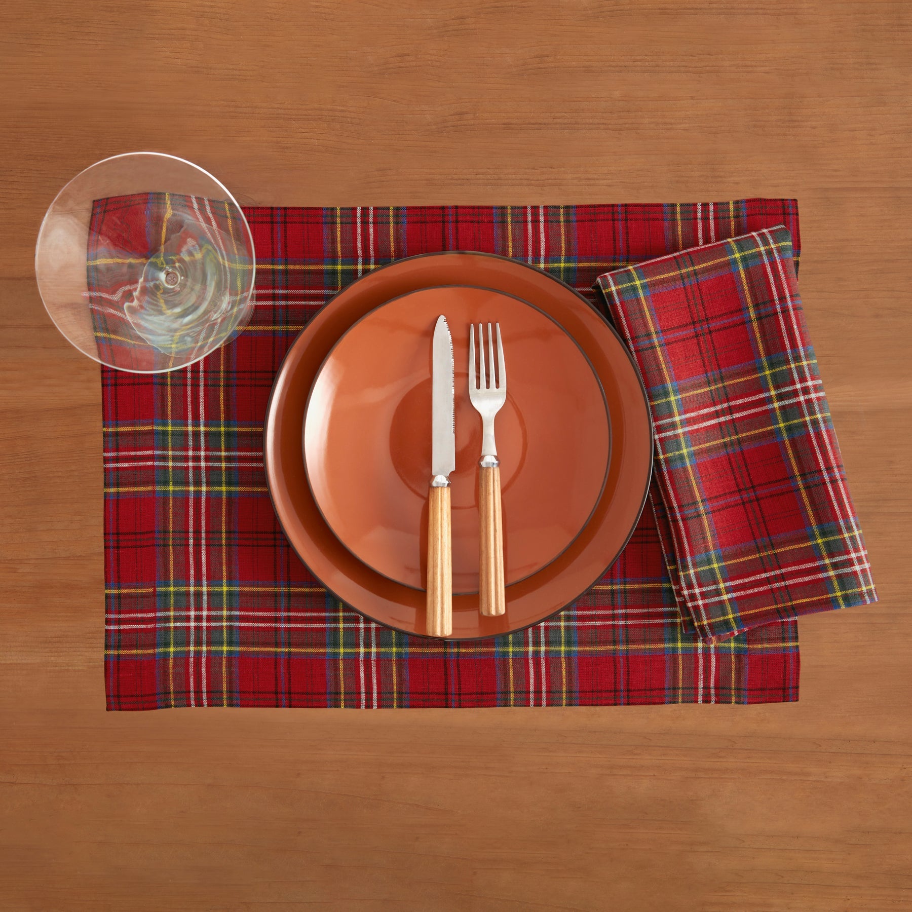 Classic Tartan Plaid Napkins, Set of 4