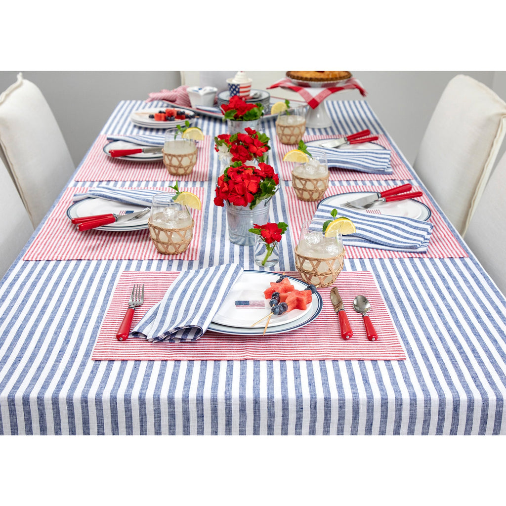 Amalfi Stripe Tablecloth
