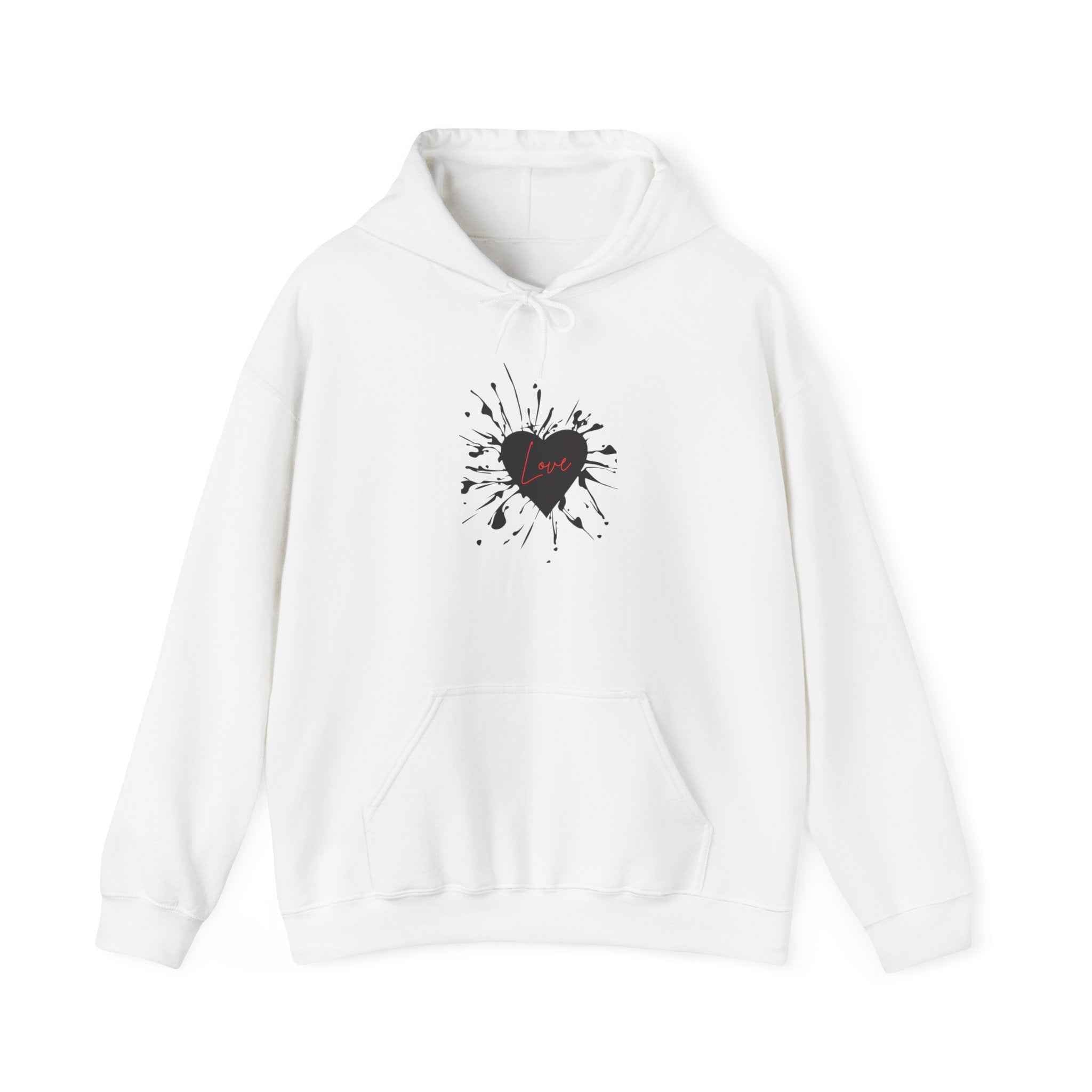 Love Hurts Adult Sweatshirt - Hooded Women's Top