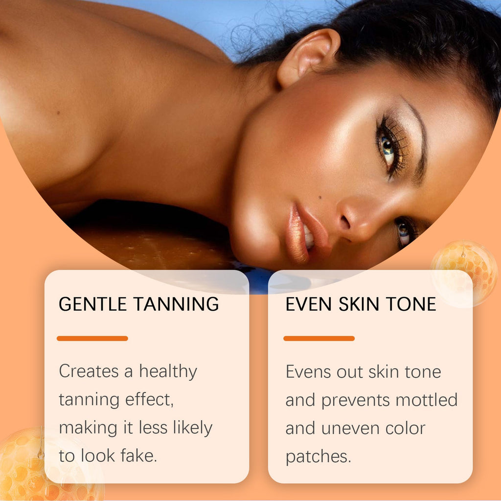Black Essence, Summer Outdoor Body Care Natural And Even Skin Tanning Moisturizing Essence