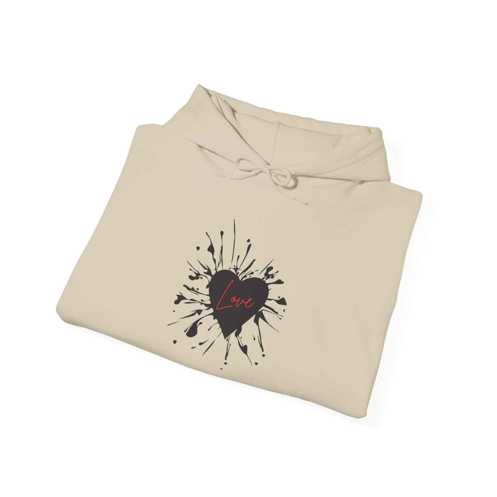Love Hurts Adult Sweatshirt - Hooded Women's Top