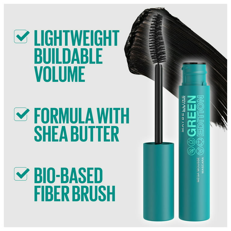 MAYBELLINE Mega Mousse Green Edition Mascara
