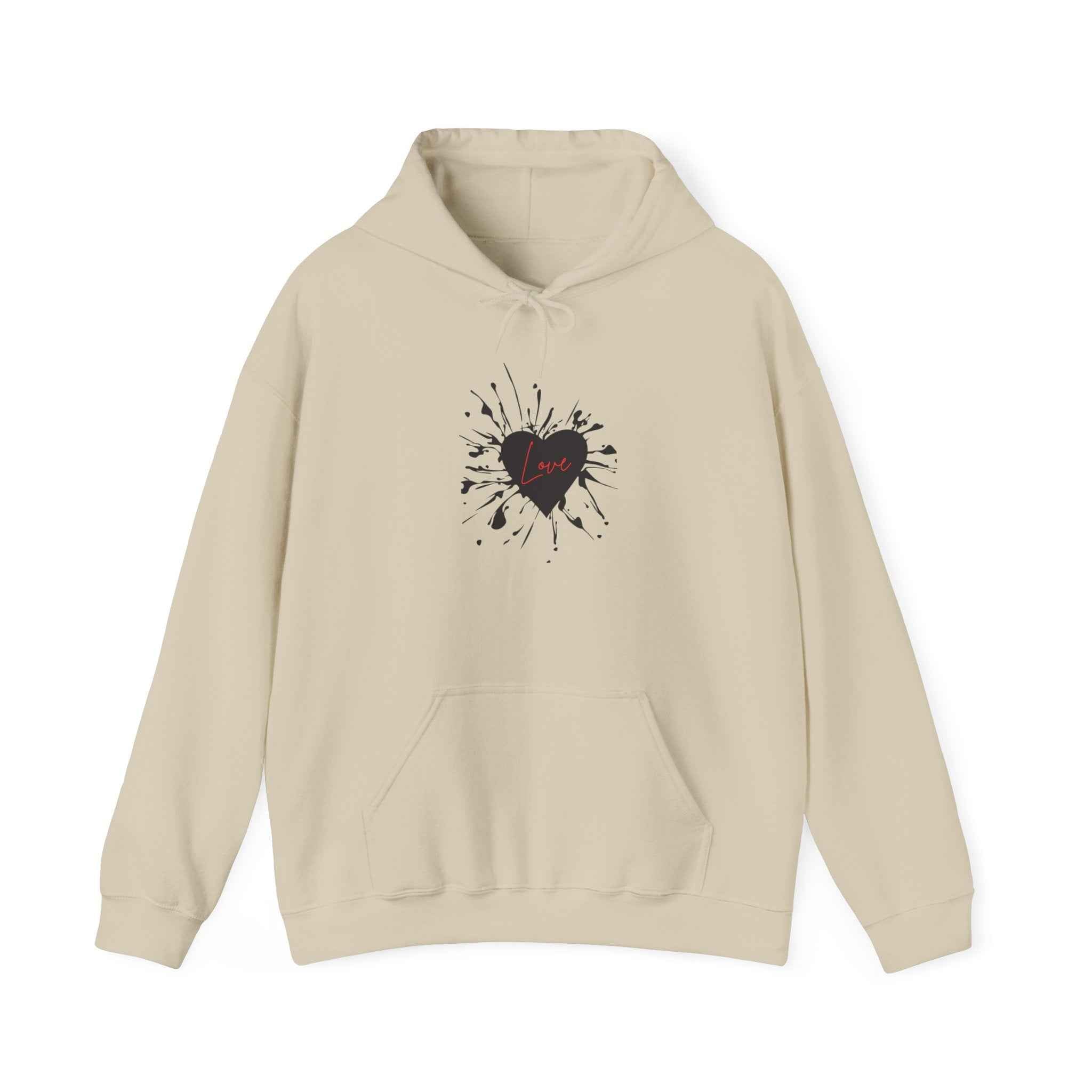 Love Hurts Adult Sweatshirt - Hooded Women's Top