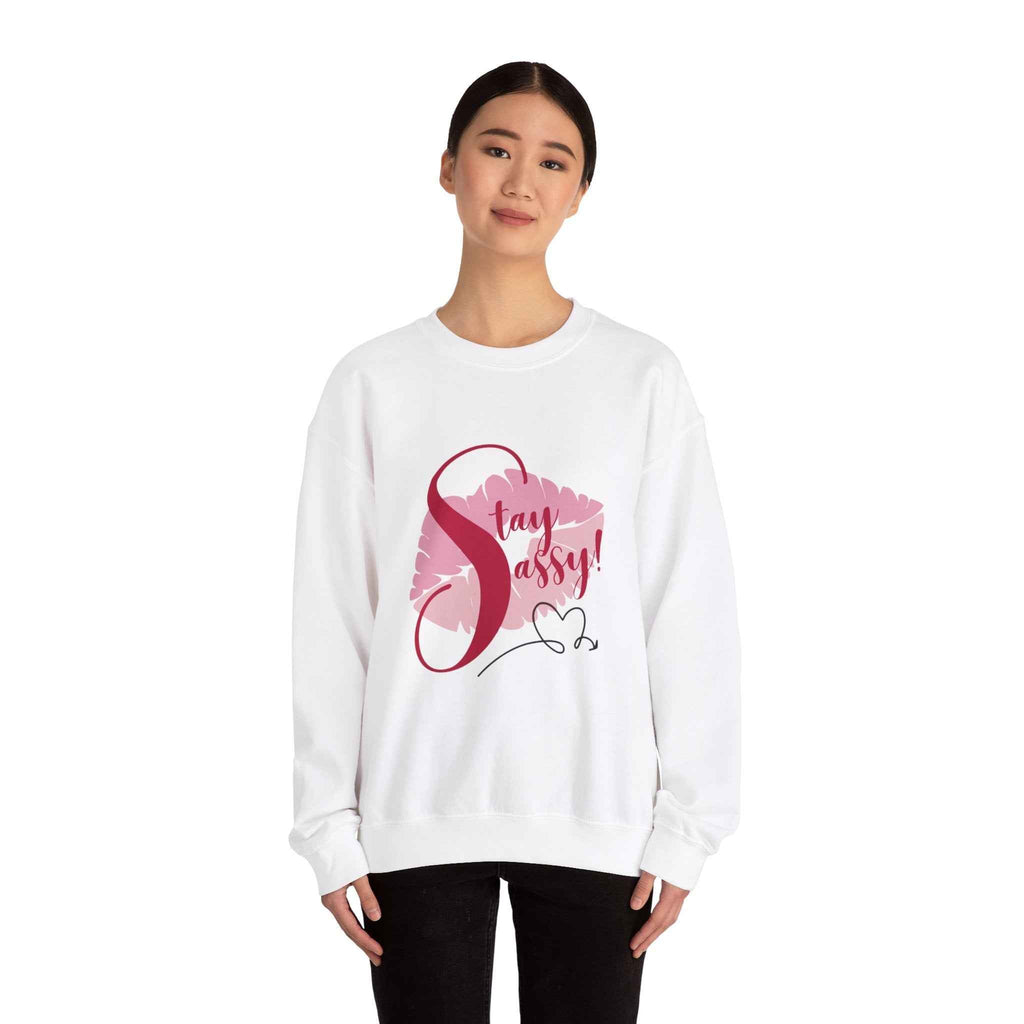 Stay Sassy Crewneck Women's Top