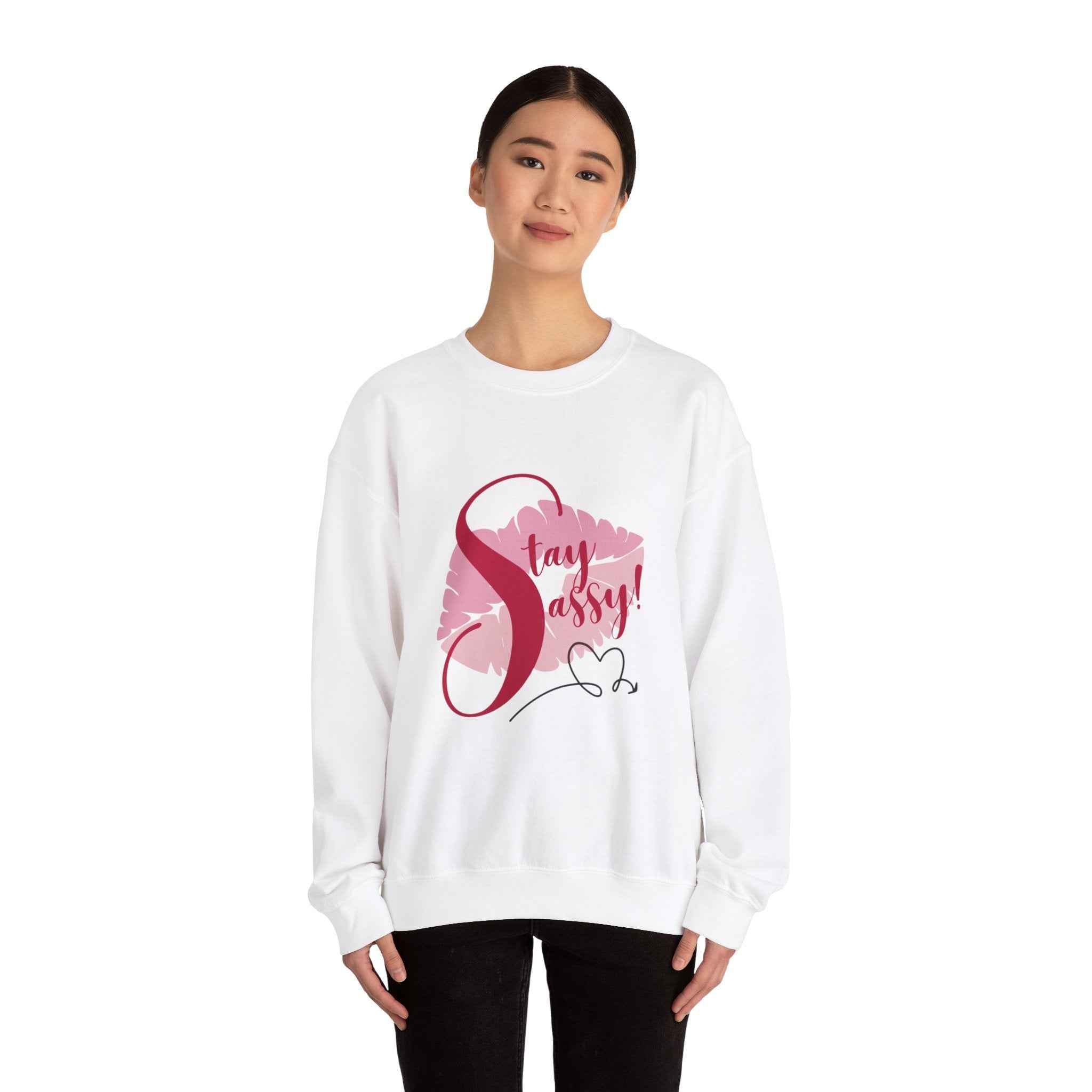 Stay Sassy Crewneck Women's Top