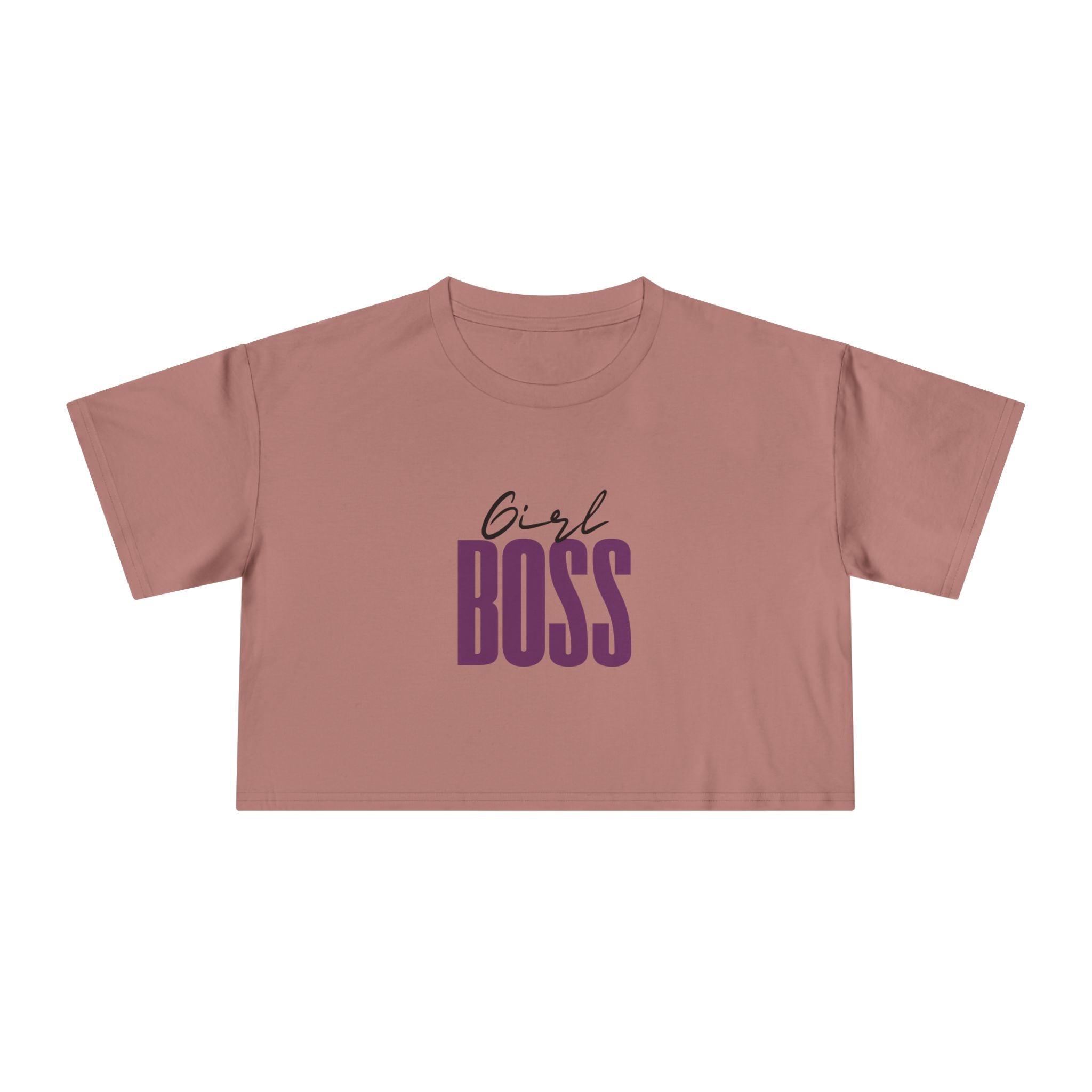 Girl Boss Crop Women's T-shirt for Women