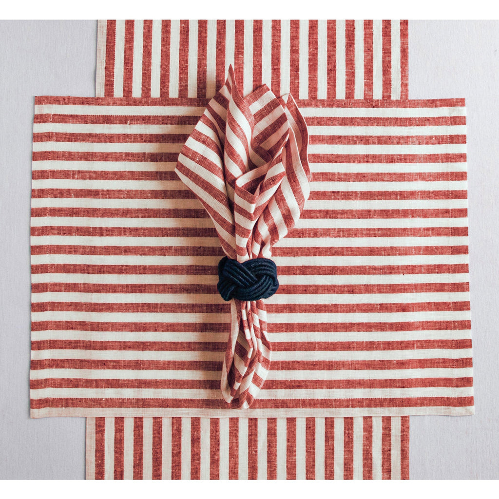 Amalfi Stripe Table Runner