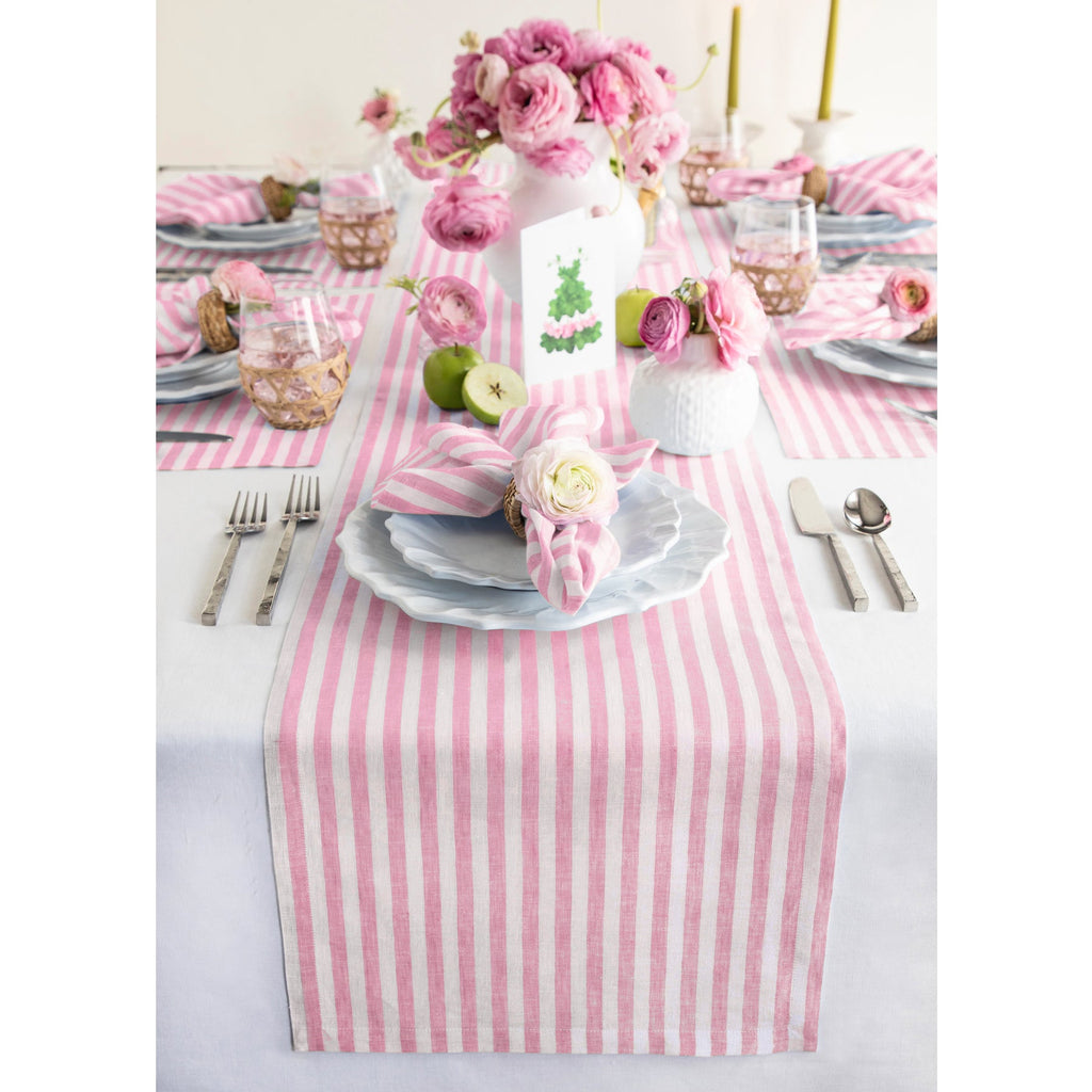Amalfi Stripe Table Runner