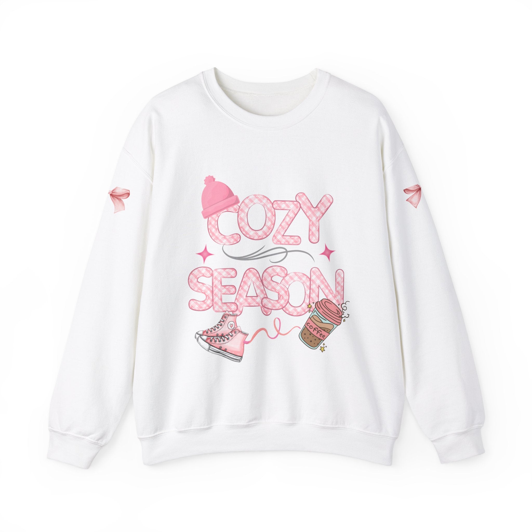 Pink Cozy Sweatshirt - Ultimate Comfort Crewneck Women's Top